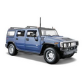 7"x2-1/2"x3" Hummer H2 Suv Die Cast Replica